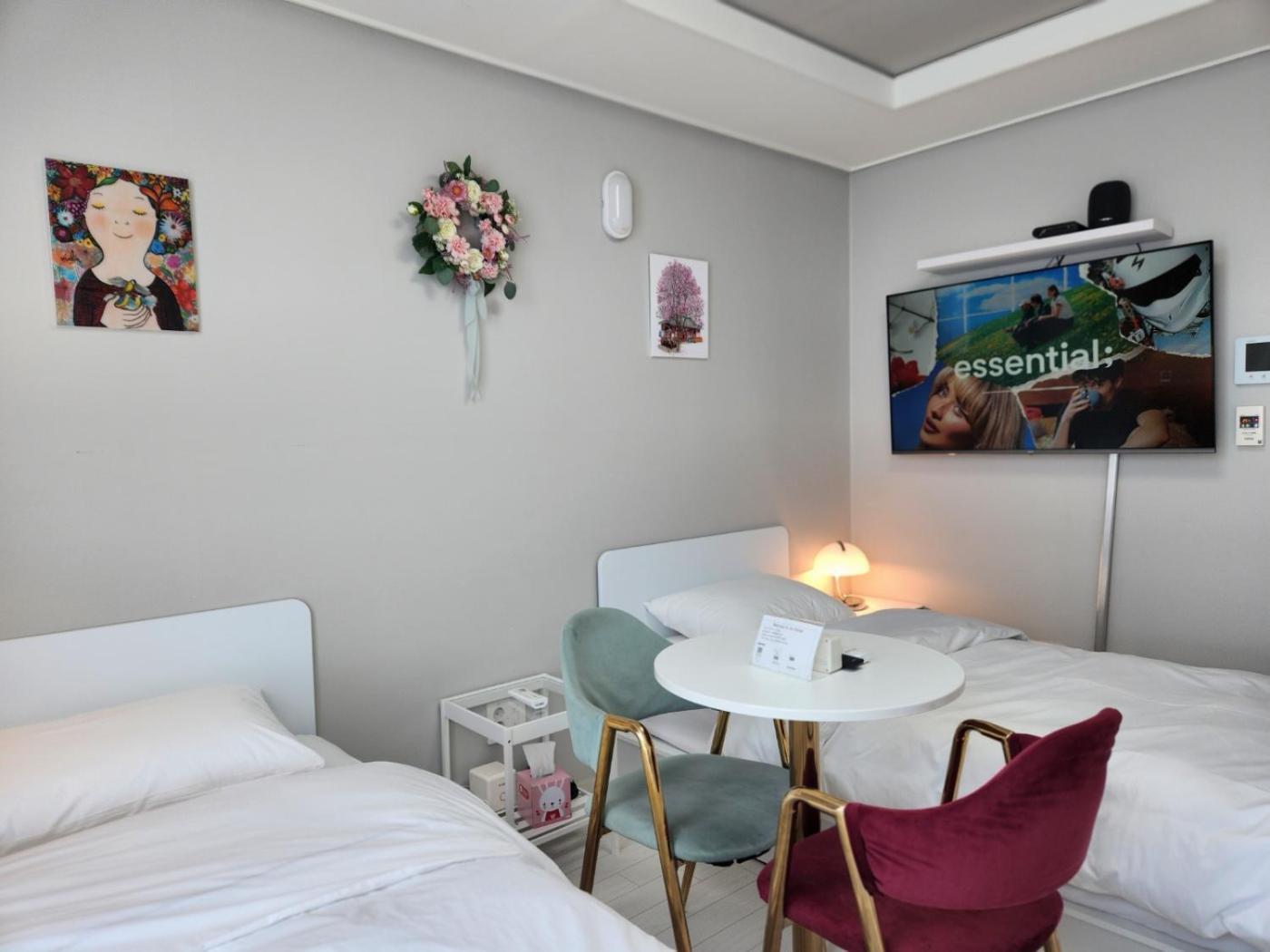 Daegu Star B&B Dsr Hotel Lily Guestroom Eksteriør bilde